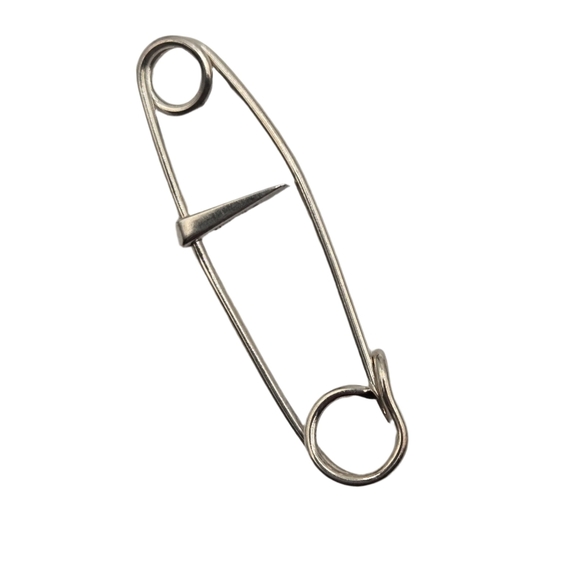 #26 Hermes Sterling Silver Pin Brooch - Picture 3 of 16